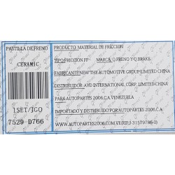 PASTILLA FRENOS DELANTERAS FORD FIESTA KA POWER MAX CERAMI
