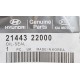 Estopera Trasera Cigueñal Hyundai Getz Elantra 1.6