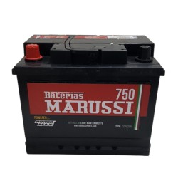 BATERIA MARUSSI STANDARD 24M 750A 12V 60AH