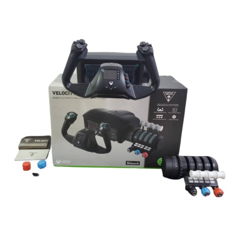 Simulador de vuelo velocityone de turtle beach