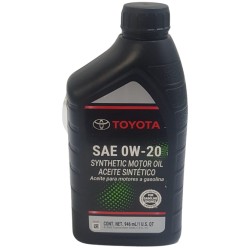 Aceite Toyota 0W-20 Sintético