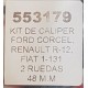 KIT DE CALIPER FORD CORCEL RENAULT R-12 FIAT 1 131 (2 RUEDA