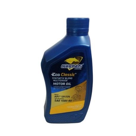 Aceite de motor multigrado de mezcla Semi sintético 15W40