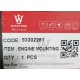 BASE MOTOR MONTANA MERVA 07/11CORSA 1.8 11/15 DEL