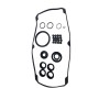 KIT EMPACADURA MISTSUBICHI L300/CHERY/TIGGO 2.4 INYECTADO