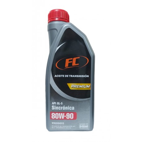 ACEITE DE TRANSMISION FC GEAR TECH API-GL-5 SINCRONICA 80W90