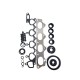 KIT EMPACADURA MITSUBICHI PANEL L300 16VALVULA 2.0 INYECCION