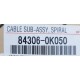 CABLE ESPIRAL FORTUNER 12/18 HILUX KAVAK