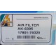 FILTRO DE AIRE TOYOTA CELICA RAVA LARGO (17801 74020)