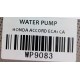BOMBA DE AGUA HONDA ACCORD 2.0 86/88