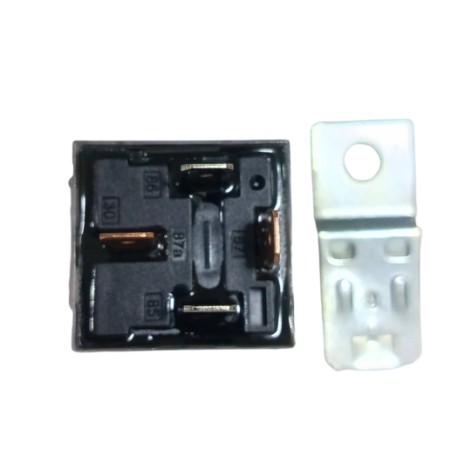 RELAY TRANSPARENTE 4 PINES 12V 80A