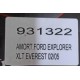 AMORTIGUADOR TRASERO FORD EXPLORER XLT 4.0 V6 4.6 V8 04/06