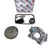 KIT DE TIEMPO COMPLETO C/BOMBA DE ACEITE Y RACHE CHEROKEE 4G