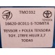 TENSOR CON POLEA TENSORA DE TOYOTA HILUX 2.7 2TRFE TODAS