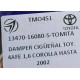 DAMPER DE CIGUEÑAL DE TOYOTA 4AFE 1.6 1.8 COROLLA HASTA 2002