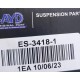 Terminal Externo Ford Triton F250 F350 4x2 derecha delantera