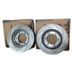 DISCO FRENO PERFORADO DEL MERU 05/09 PRADO 00/08 4RUNNER PAR