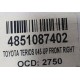 AMORTIGUADOR DELANTERO RH TERIO 2003 2008