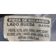 GOMAS DE TRIPOIDE LADO RUEDA TOYOTA FORD CHEVROLET MITSUBISH