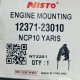 BASE DE MOTOR TRASERA YARIS 00/05 ATM