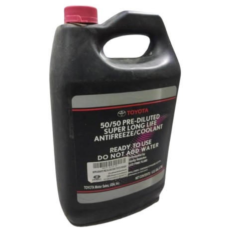 REFRIGERANTE PRE FLUIDO 50/50 TOYOTA ROSADO