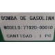 BOMBA DE GASOLINA DE TOYOTA YARIS 2000-2005/ COROLLA NEW