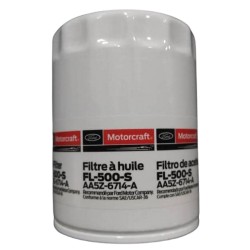FILTRO ACEITE MOTOR 12 C/1 EMPAQUE 12 FL 500S MOTORCRAFT