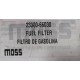 FILTRO GASOLINA AUTANA BURBUJA MACHITO CARBURADO SAMURAY 3F