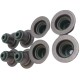 GOMA DE VALVULA FOR ECOSPORT 2.0/MAZDA 3/ESCAPE (8 PIEZAS)