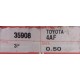 ANILLOS COROLLA M 1.5 CARB 4A FE 0.50