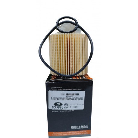 FILTRO DE ACEITE ELEMENTO CAMRY AVALON SIENNA RAV4