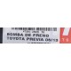 BOMBA DE FRENO DE TOYOTA PREVIA 06-13