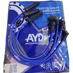CABLES DE BUJIA DE MATIZ DAEWOO 3 CIL MOT 0.8 (00-02)