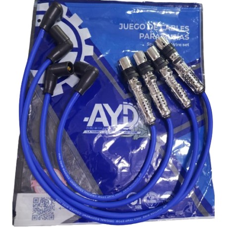 CABLES DE BUJIA DE VOLKSWAGEN CROSSFOX FOX SPACE FOX 05-13