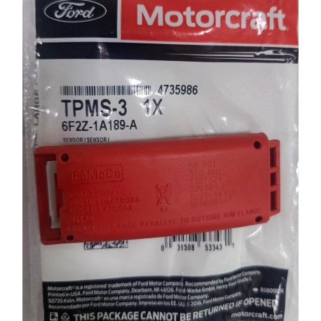 SENSOR DE PRESION DE CAUCHO TPMS DE EXPLORER FX4 MUSTANG 4.6
