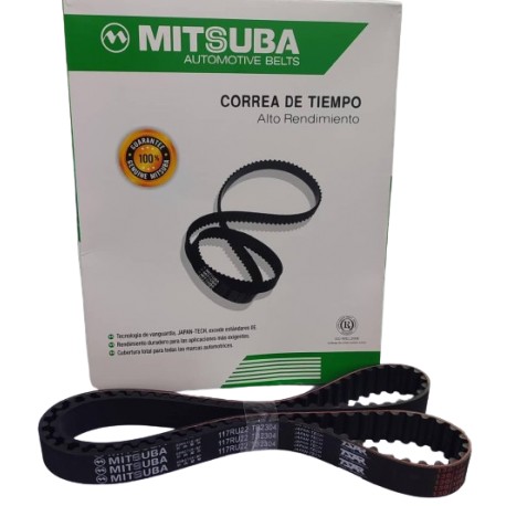 CORREA DE TIEMPO 117DT DOBLE COSTURA FIESTA TITANIUM