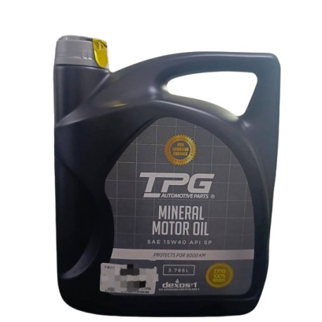 ACEITE DE MOTOR MINERAL SAE 15W 40 GARRAFA (3.786L)