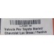 VALVULA PCV TOYOTA STARLET CHEVROLET LUV DMAX/ FESTIVA