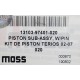 Pistones Toyota Terios 1.3 02-07 STD/0.10/0.20/0.30/0.40