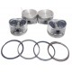 Pistones Con Anillos Chevrolet Optra Limited 1.8 Tapa Negra