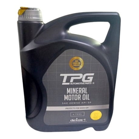 ACEITE DE MOTOR MINERAL SAE 15W 40 API SP (GARRAGA 4.730L)