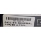 ACEITE DE MOTOR MINERAL SAE 15W40 API SP PLUS (GARRAFA 4.730