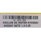 ANILLOS DE MOTOR HYUNDAI GETZ 1.3 020