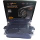 PASTILLAS FRENO DEL. CHEVROLET/ CRUZE 10-12 SEMIMETAL D147