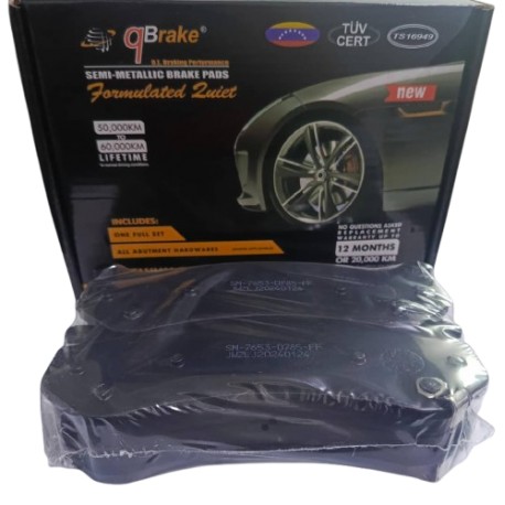 PASTILLA DE FRENO DELANTERAS Y TRASERA CHEVROLET TAHOE 7653