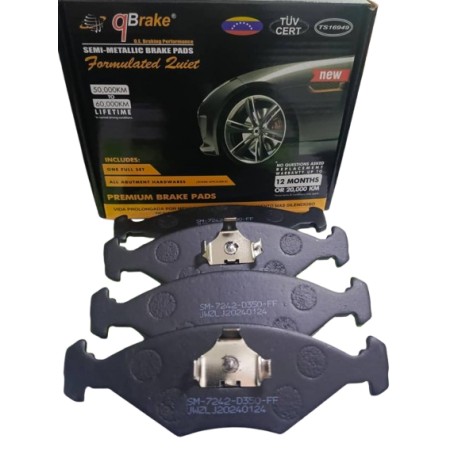 PASTILLAS FRENO DELANTERAS VW GOL/ FOX/ FIAT PALIO SIENA