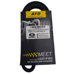 CORREA UNICA DE AIRE ACONDICIONADO VITARA 2.7 XL7 02/05 MAZD