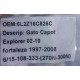 GATO CAPOT FORD EXPLORER 4.6 06/11 FORD F150 FORTALEZA