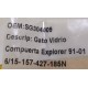 GATO AMORTIGUADOR VIDRIO COMPUERTA FORD EXPLORER 91 92 93 01