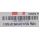 CONCHA DE BANCADA TOYOTA PRADO